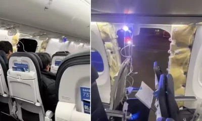 Alaska Airlines Emergency Landing After Mid-Air Window Blowout