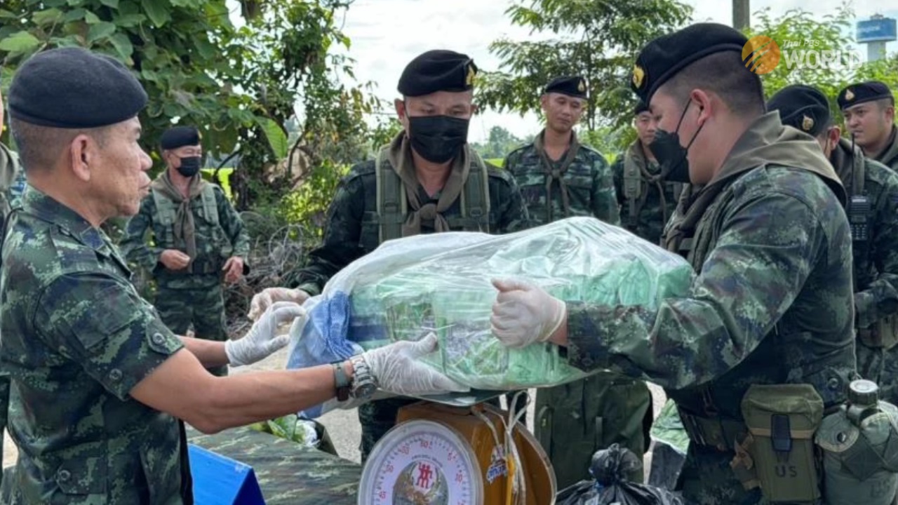 Authorities Seize Huge Cache of Crystal Meth in Northern Thailand