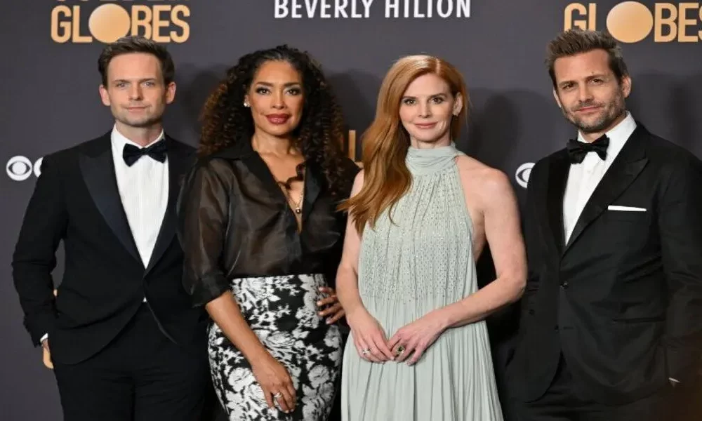 The 'Suits' Cast Reunites At The Golden Globes