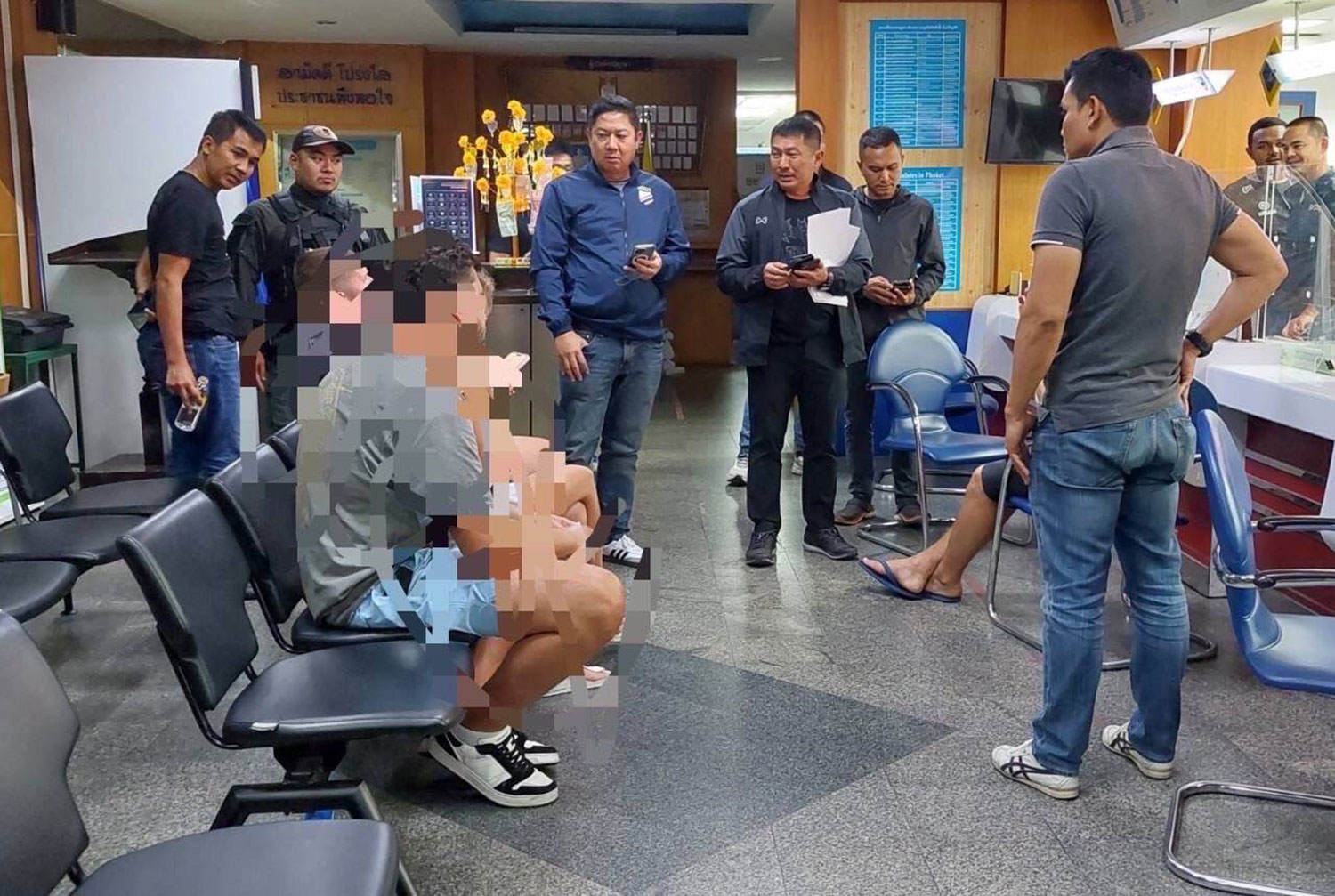 Phuket Police Arrest 5 Russian Men For Kidnapping and Extortion