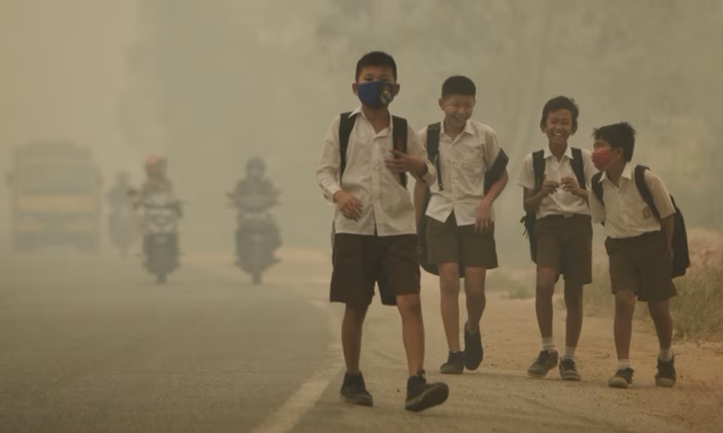 air quality children chiang rai