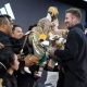 Football Fans Cheer on David Beckham at CentralWorld