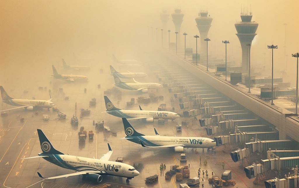 Vietnam Diverts Flights to Hanoi Over Toxic PM2.5 Air Quality