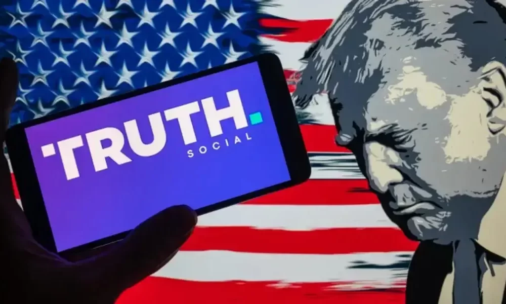 Trump's Truth Social Media Company Will Go Public On Tuesday