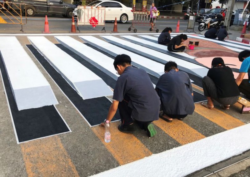 Zebra Crossings in Thailand