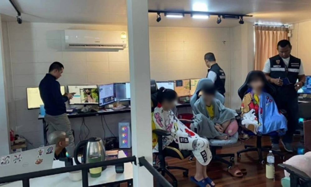 Thailand's Immigration Police Arrest Foreigners for Online Gambling