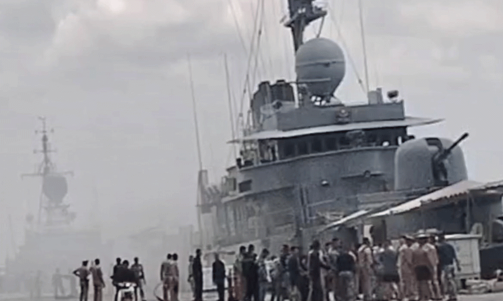 Navy Ship Mistakenly Fires on Another Vessel in Thailand