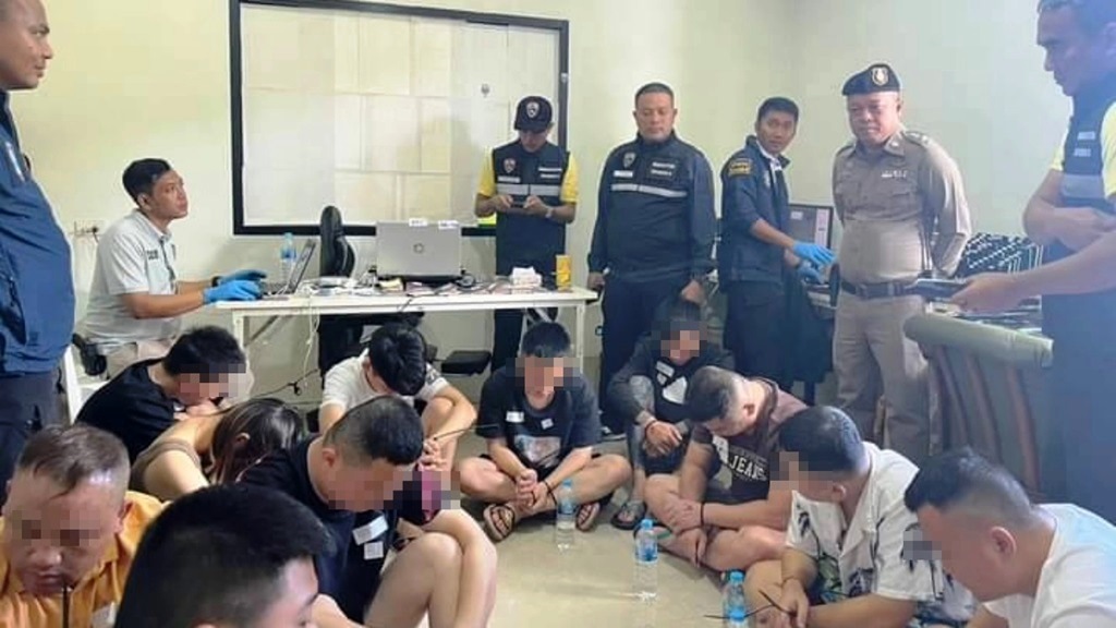 Police Take Down Scam Gang in Southern Thailand