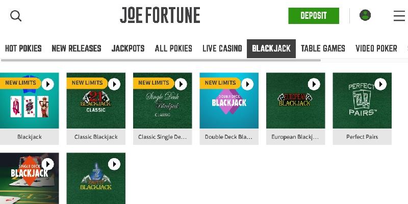 Online Blackjack