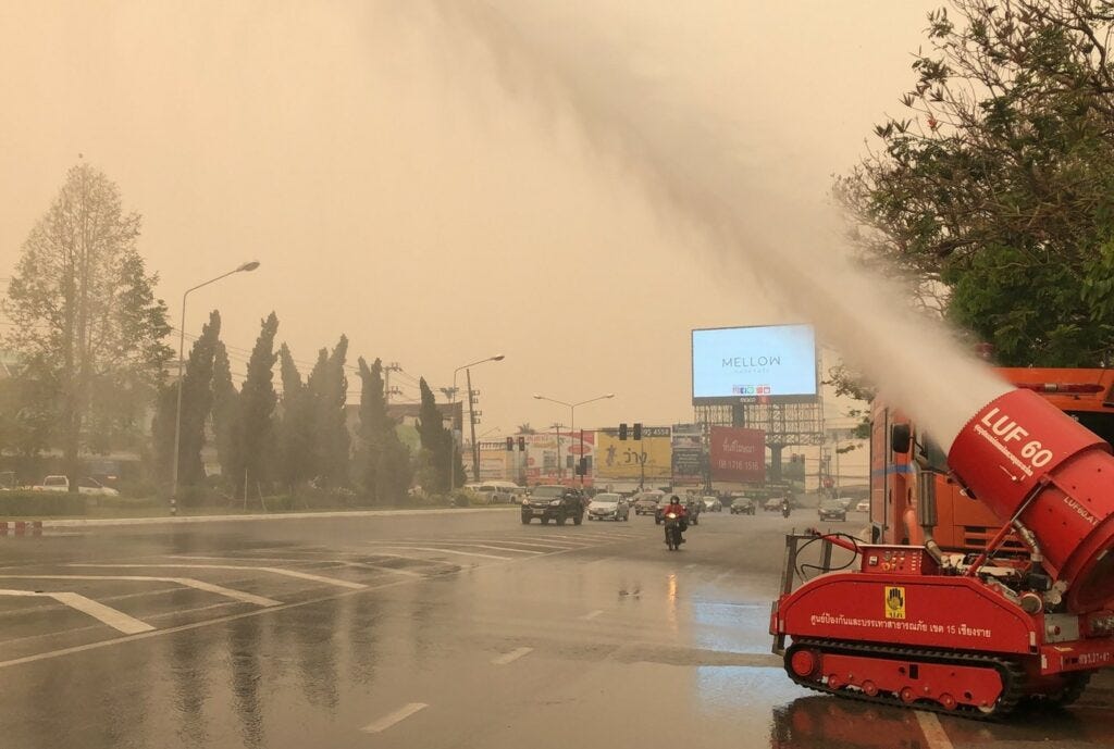 Haze Control Efforts Ramped Up in Northern Thailand