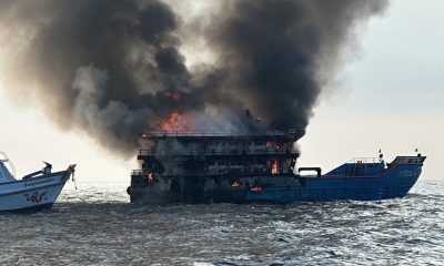 Koh Tao Ferry Carrying 100 Passengers Catches Fire Off the Coast of Koh Tao