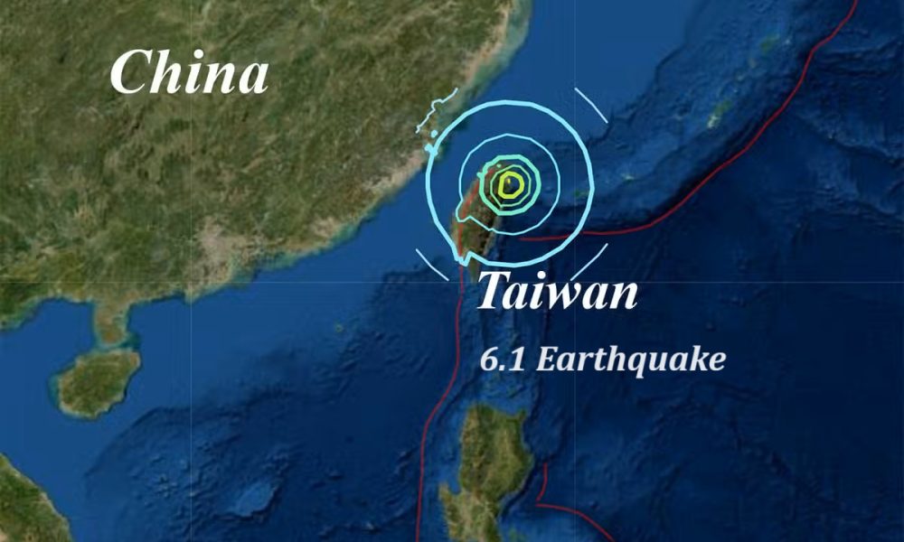 6.1 Earthquake Taiwan