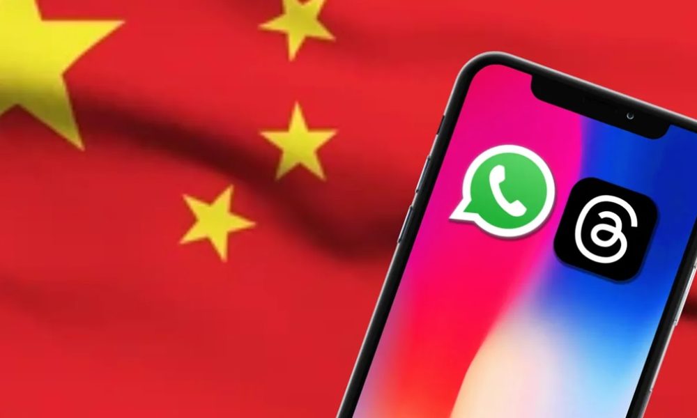 China bans WhatsApp and Threads