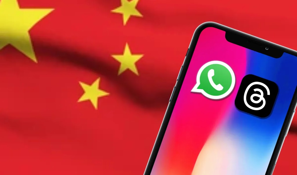 China bans WhatsApp and Threads