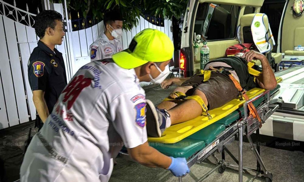 Drunken Brit Impales Himself Climbing Over Fence in Pattaya