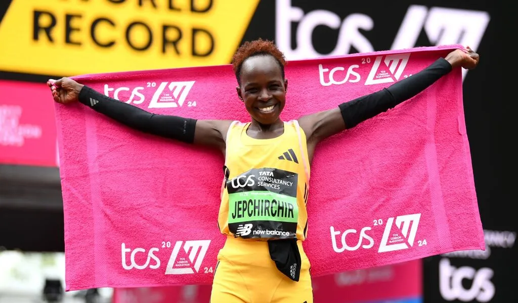 Olympic Champion Peres Jepchirchir Smashes London Marathon Record