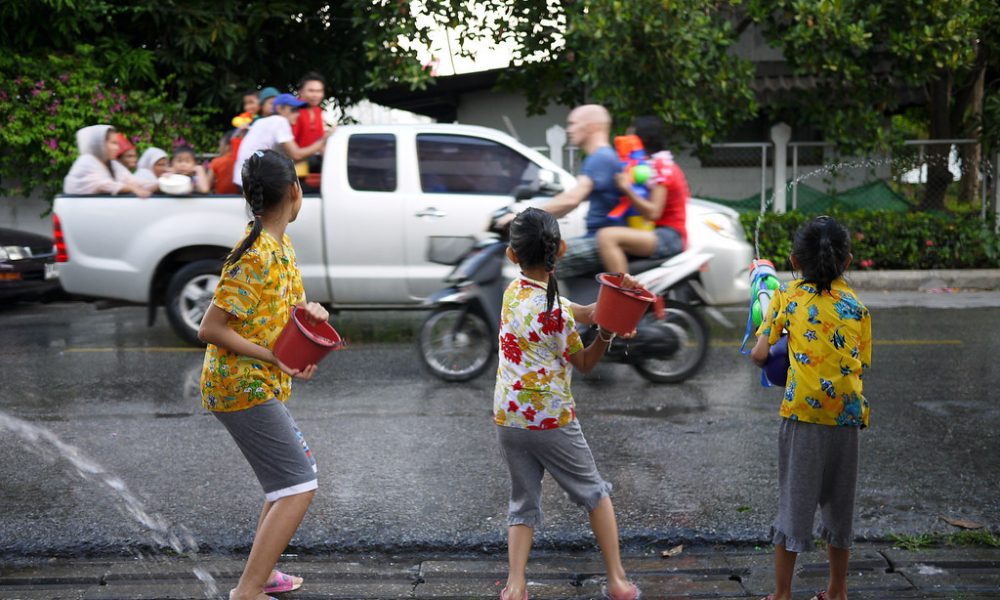 Summer Storms in Northern Thailand Clear the Haze for Songkran 2024