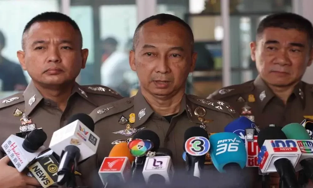 Thailand's top Cop Suspended for Online Gambling, Money Laundering Allegations