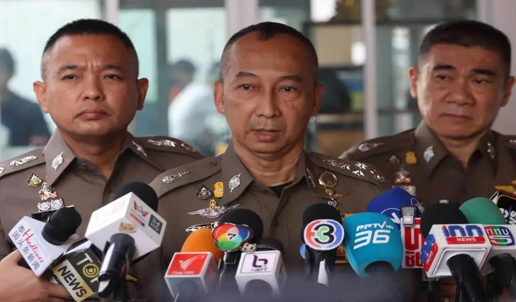 Thailand's top Cop Suspended for Online Gambling, Money Laundering Allegations