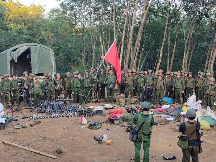 Military Junta Forces Surrender in Myawaddy, Myanmar