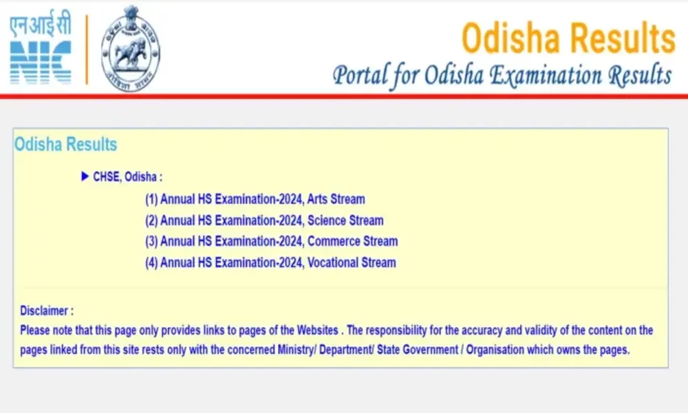 CHSE Odisha 12th Results 2024 Website Down Alternate Ways to Check