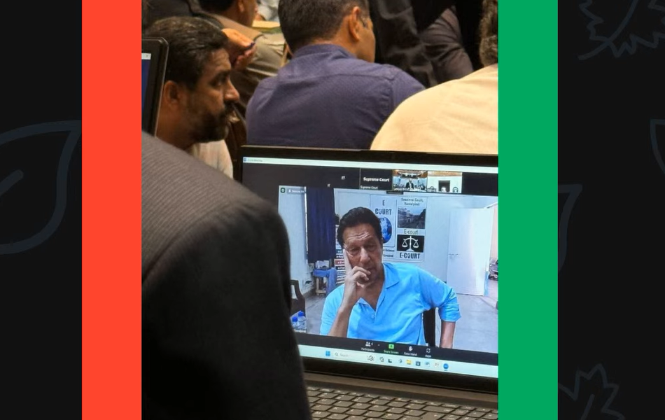 Imran Khan Live Via Video Link