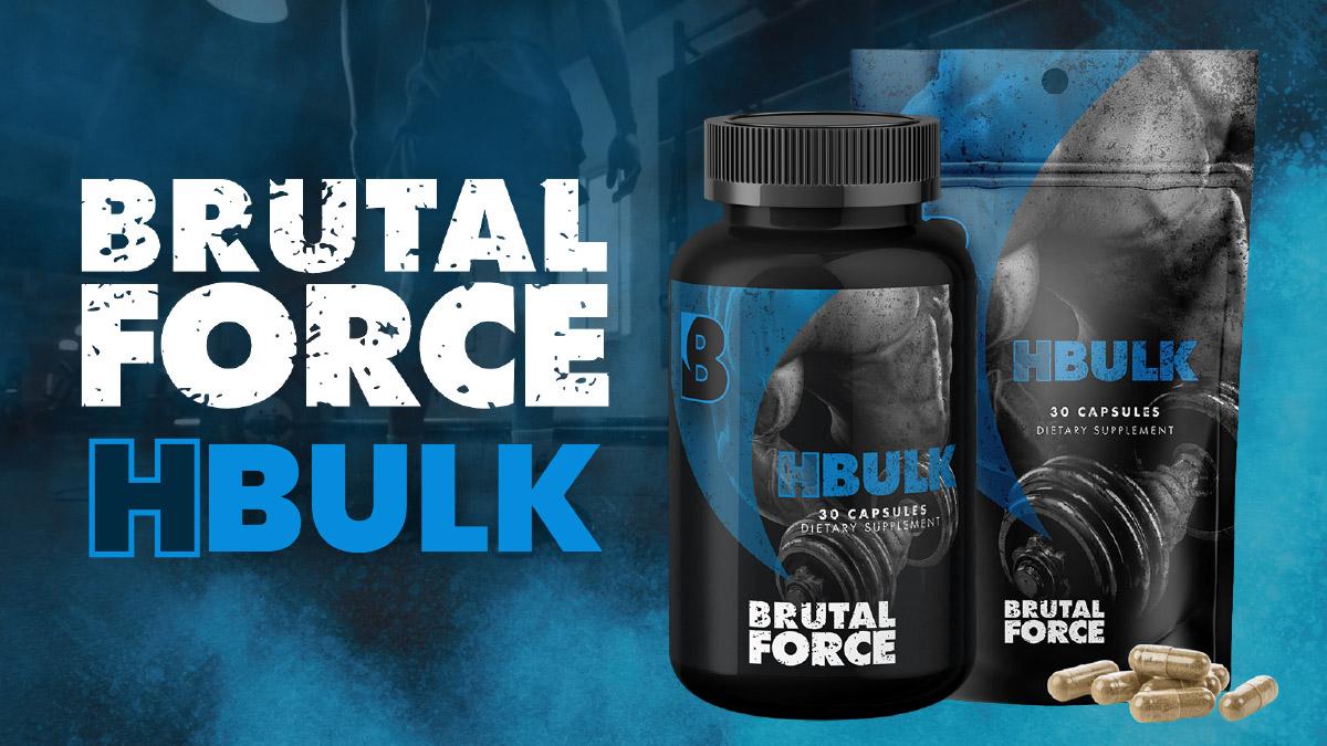 Brutal Force HBULK: Aimed at boosting your body’s human growth hormone (HGH) levels