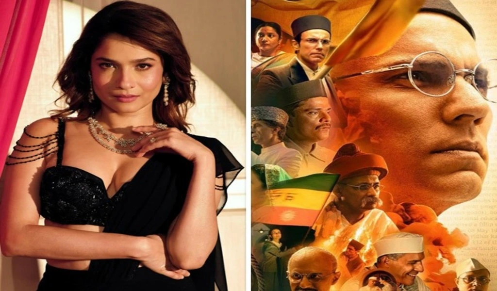 Ankita Lokhande Shines in 'Swatantrya Veer Savarkar': A Historical Epic on ZEE5