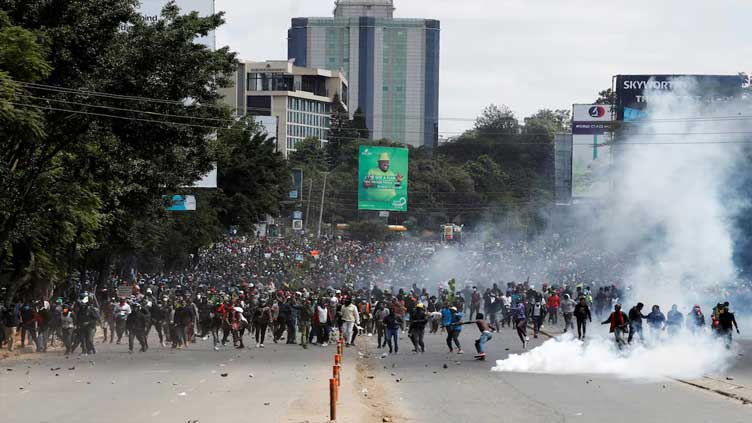 Kenya parliament on Fire as Police Shot at Protestors, Several Dead