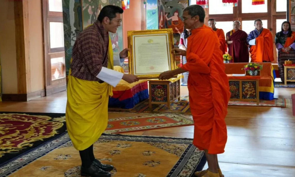 King of Bhutan Honored with Seven Thai University Doctorates