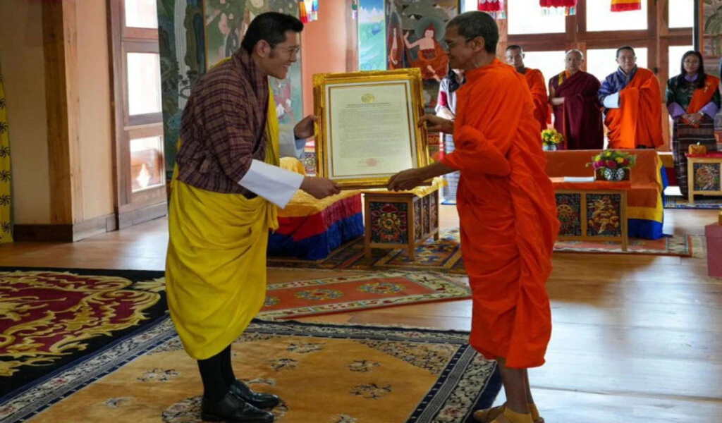 King of Bhutan Honored with Seven Thai University Doctorates