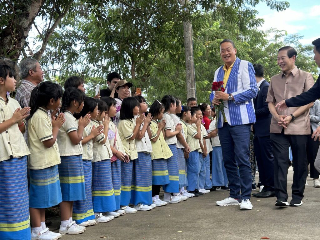 Prime Minister Settha Thavisin Pays a Visits to Chiang Rai