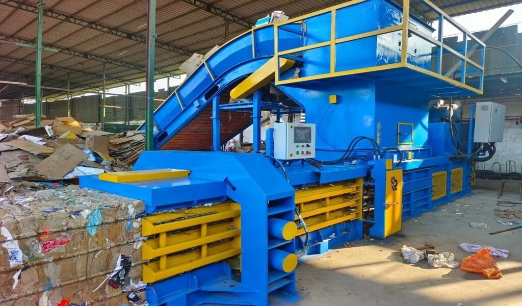 Revolutionizing Waste Management with Vertical Balers