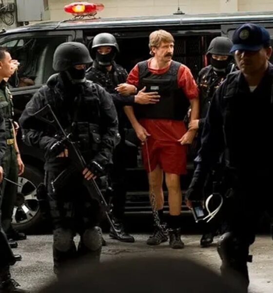 Viktor Bout, a notorious Russian arms dealer, arriving at court in Bangkok in 2010